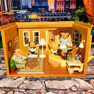 Calico Critters customized sunny room bundle